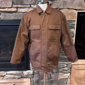 Keys Men's Brown duck chore Jacket‎